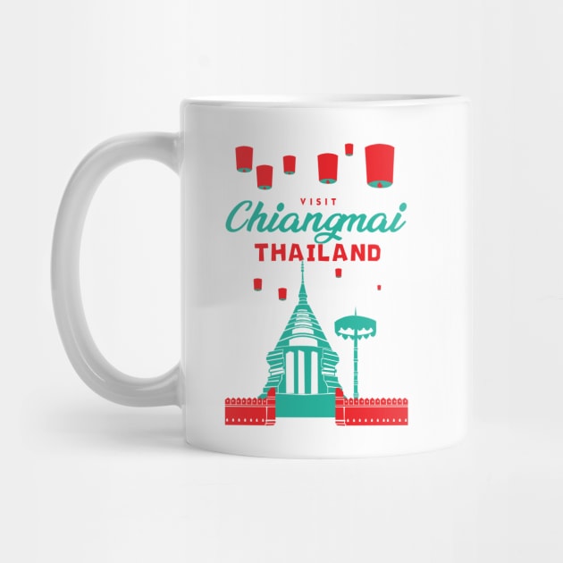 Visit Chiangmai Thailand by KewaleeTee